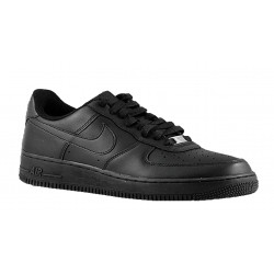 NIKE AIR FORCE ONE LOW NEGRAS