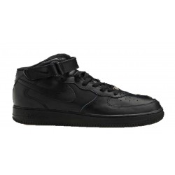 NIKE AIR FORCE ONE MID NEGRAS