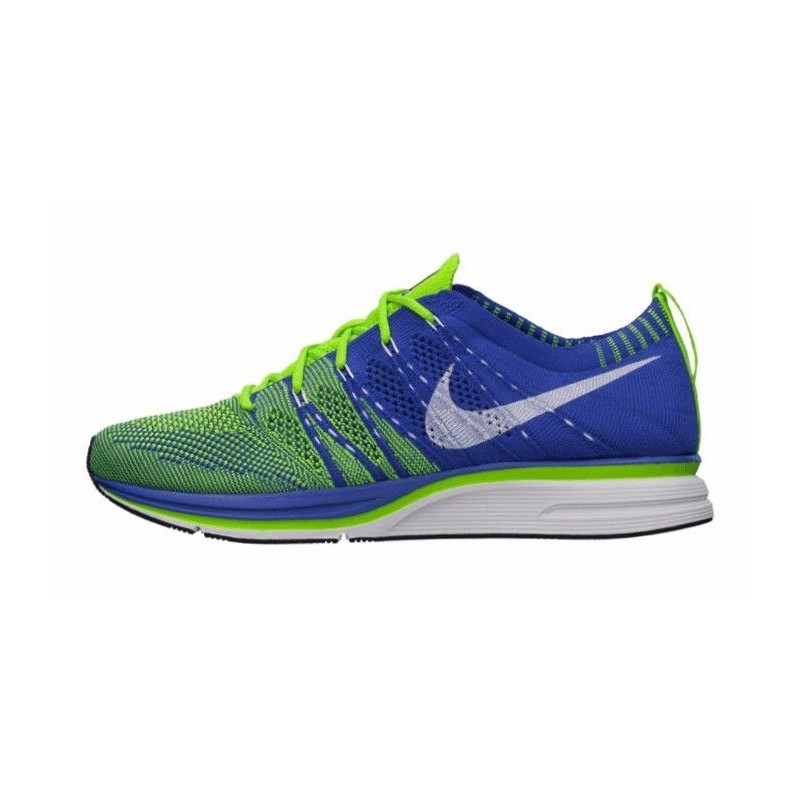Nike Flyknit Trainer Azul Verde - BelleCose