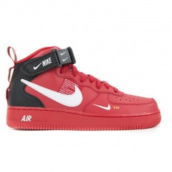 NIKE AIR FORCE 1 07 LV8 UTILITY ROJAS MID - BelleCose